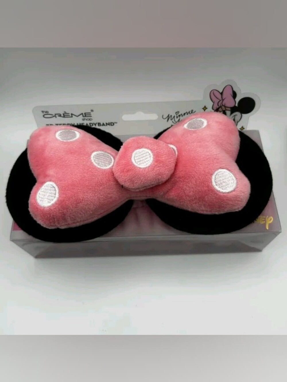 Creme Shop Minnie Mouse Pink Polka Dots Headband BNIB